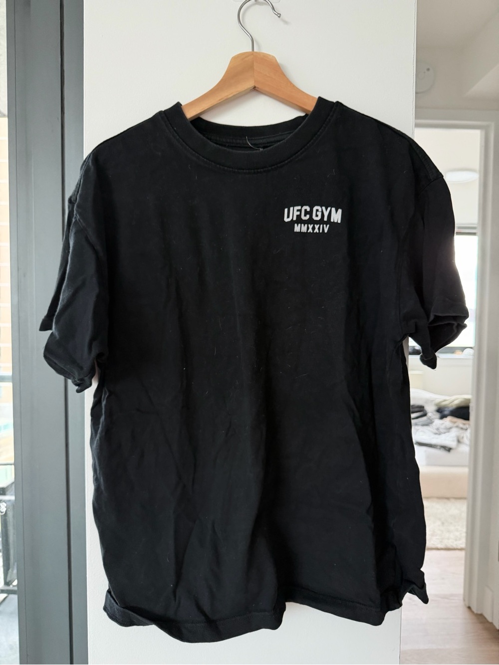 UFC Gym MMXXIV Black Men's Crew Neck T-Shirt